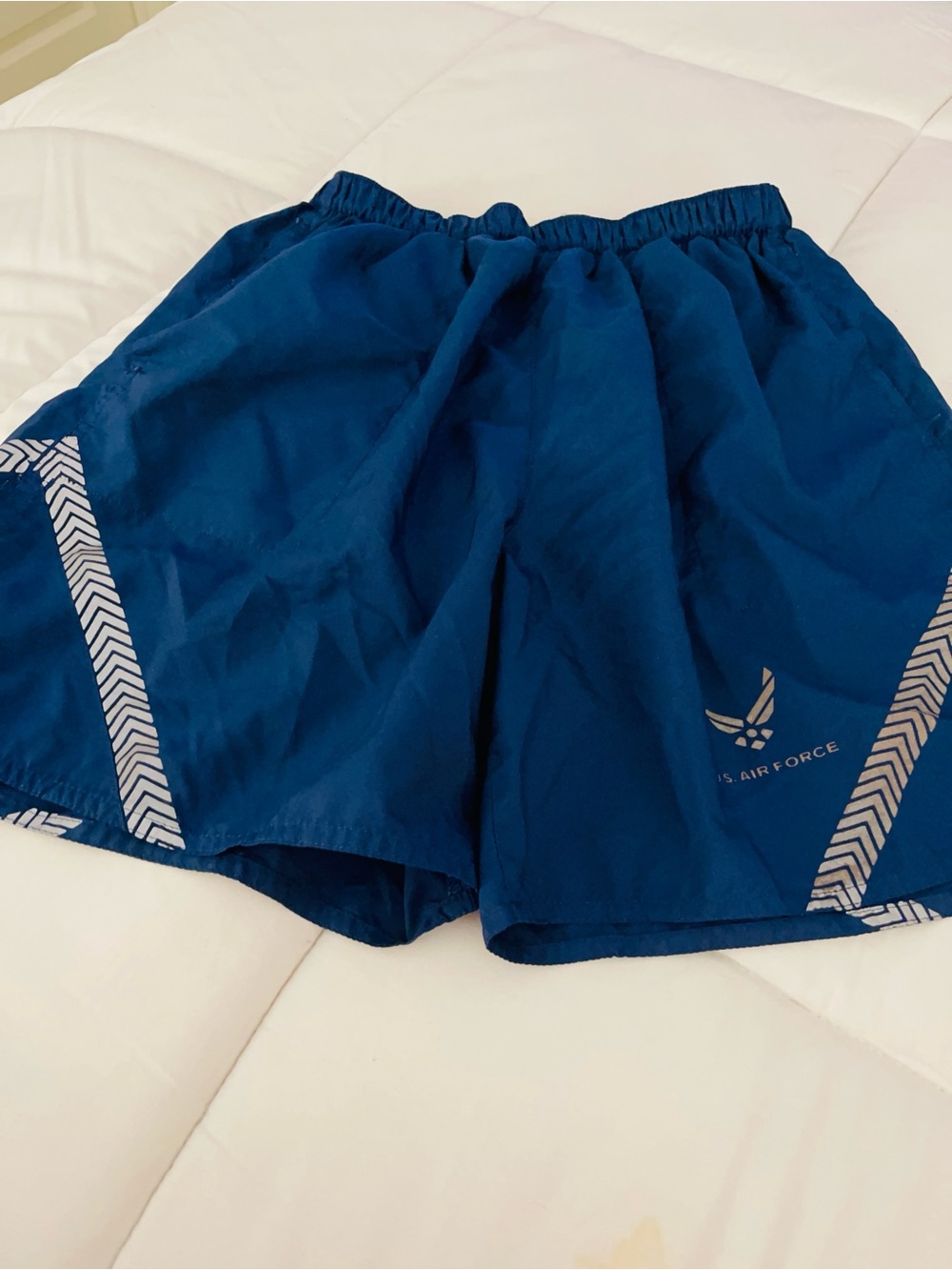 ‼️Men's Navy Athletic Shorts with Reflective Trim FREE‼️